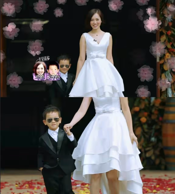 王寶強和一雙兒女罕見同框!帶他們與女友馮清聚會,兒子被指心事重重