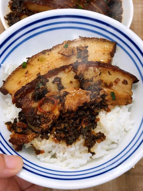 入口即化的梅菜扣肉!!