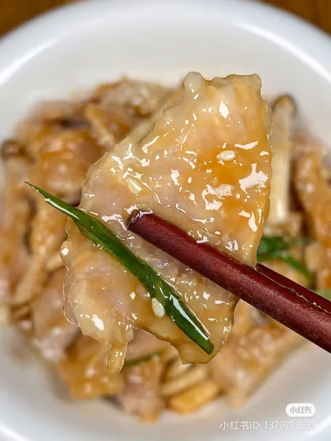【涼拌滑肉】這樣做好好吃哇!肉質嫩滑