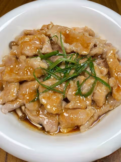 【涼拌滑肉】這樣做好好吃哇!肉質嫩滑