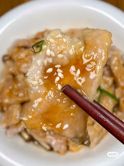 【涼拌滑肉】這樣做好好吃哇!肉質嫩滑