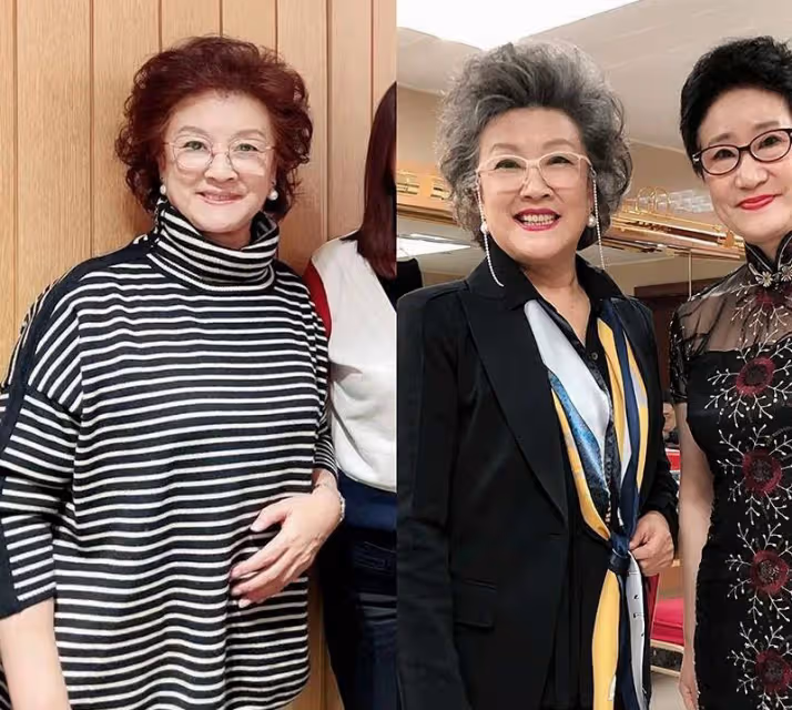 被宋春麗老年狀態驚艷:頭髮花白,衣裝簡約,氣質優雅又高級