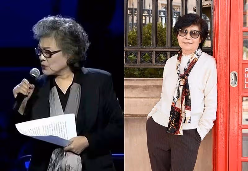 被宋春麗老年狀態驚艷:頭髮花白,衣裝簡約,氣質優雅又高級