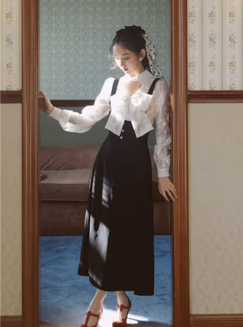 春天過後才發現鉛筆裙不適合!滿大街都是「風鈴草裙」,優雅又顯瘦