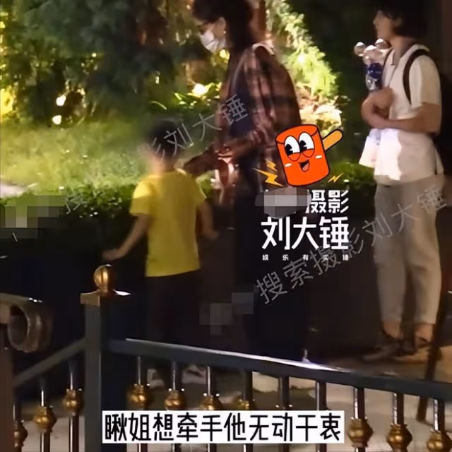 趙麗穎4歲兒子露面，活潑好動抗拒母親，港媒曝其與馮紹峰已復婚