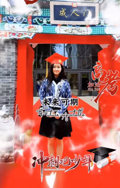何靜為娃高考助威!18歲女兒身材高挑顏值似媽,母女相依為命15年