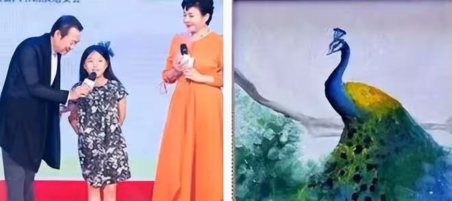 李湘激動恭喜女兒獲獎學金,金額相當可觀,王詩齡曾一幅畫賣12萬