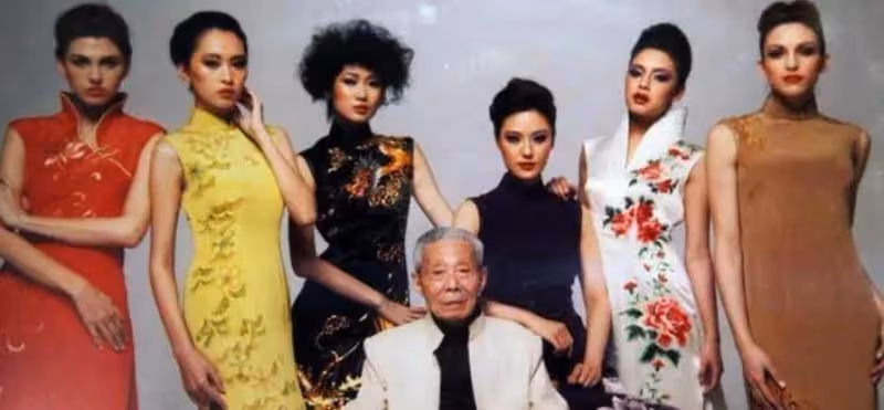 86年做5000多件旗袍,褚宏生:穿旗袍的人不能太瘦,會顯得無趣