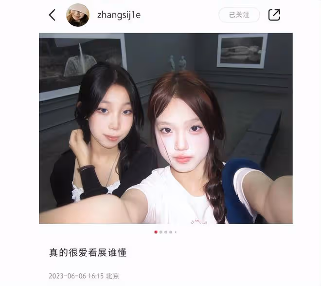 鍾麗緹14歲女兒曬近照,染髮化濃妝打扮成熟,臉和脖子兩個色