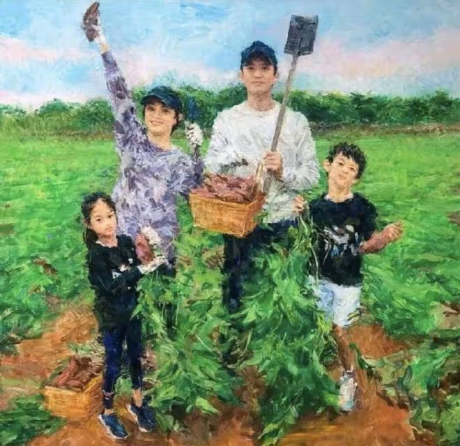 孫儷曬全家福慶祝結婚12周年，自曝帶娃是為修復童年，曾抗拒婚姻
