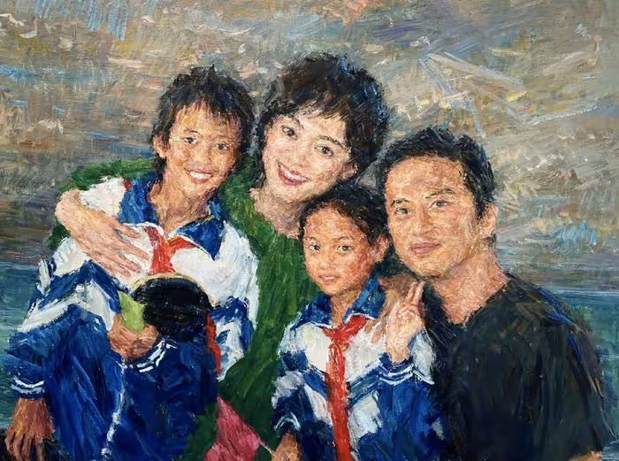 孫儷曬全家福慶祝結婚12周年,自曝帶娃是為修復童年,曾抗拒婚姻