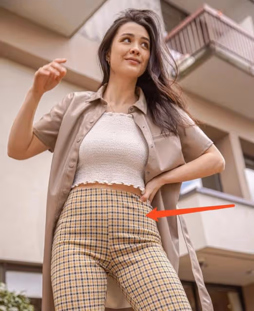 鍾麗緹長女穿比基尼秀豐滿身材，寫真小腹圓滾滾，滿臉雀斑不p圖