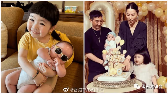 Lucy濃妝紅唇現身細妹Sucy百日宴!壓軸跳開花舞颱風強勁