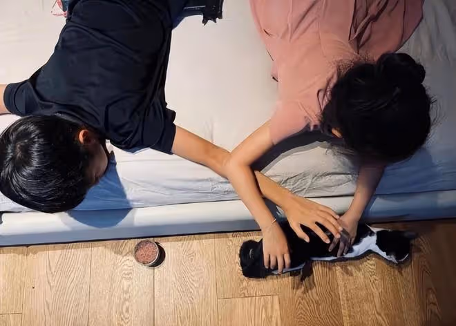 孫儷鄧超兒子近照,12歲等等和小夥伴打籃球,和爸爸一樣又高又帥