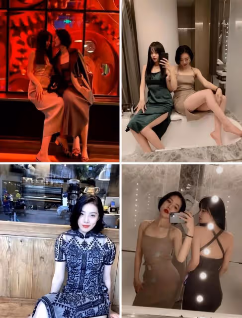 被胡總牽手的董小姐，私下熱愛曬身體，超多辣眼睛私密照被扒