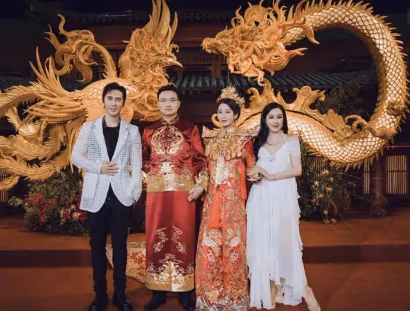 來自新娘的分享:結婚請來了鄧倫,你們的白月光男神!