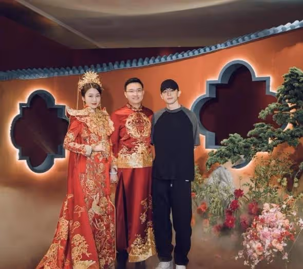 來自新娘的分享:結婚請來了鄧倫,你們的白月光男神!