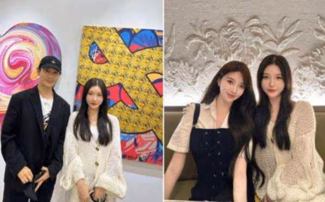 黃曉明和新女友現身酒吧,兩人玩到凌晨才出門,女方著裝酷似baby