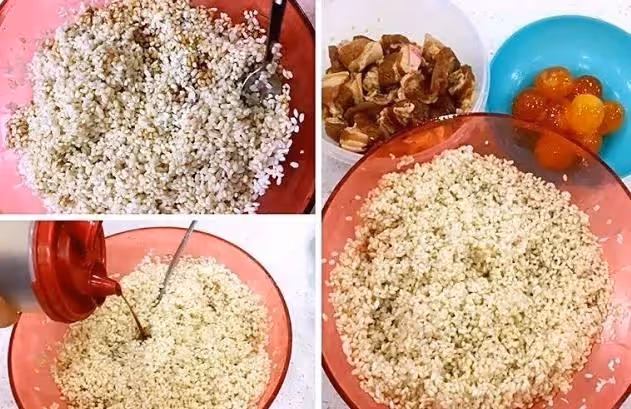 蛋黃鮮肉粽在家也能包,軟糯鮮香,咸而不膩,老婆最愛這一口!