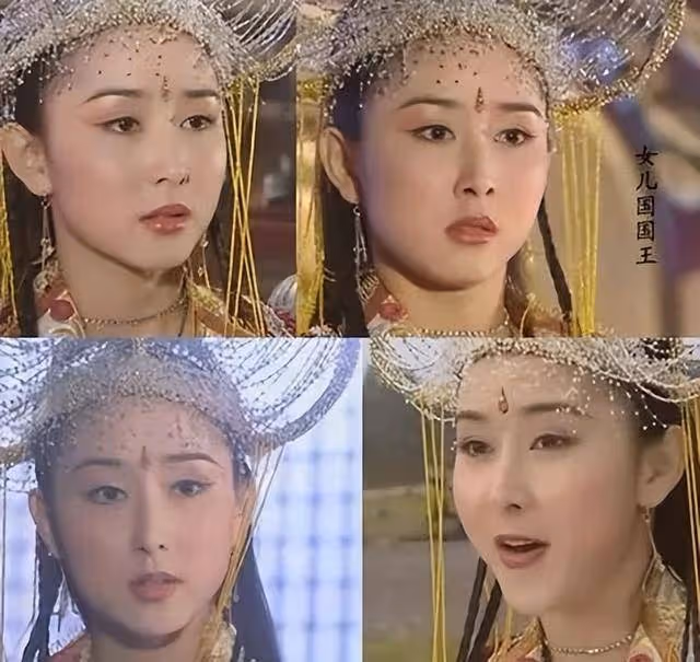 女兒國國王誰更美?朱琳端莊,胡靜霸氣,舒暢趙麗穎像嬌俏女孩