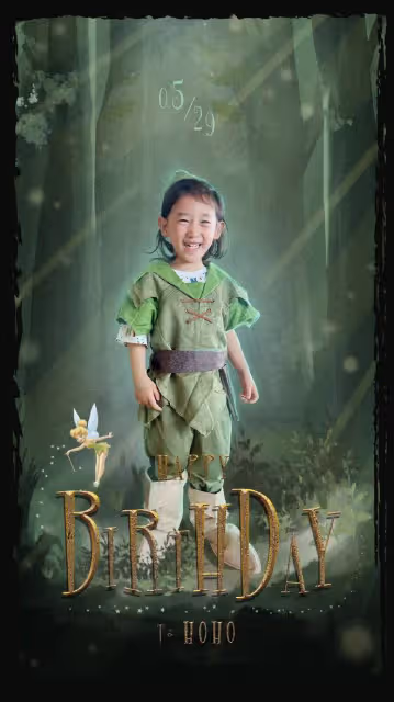 陳小春小兒子3歲生日照,hoho留長發好秀氣,笑起來像爸又像媽