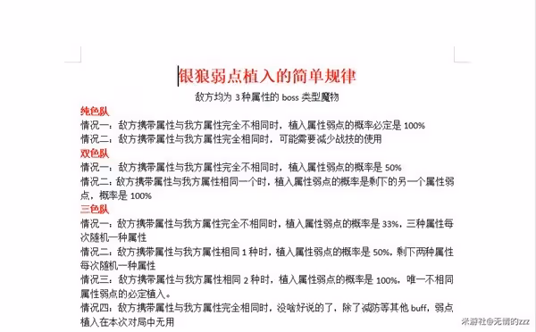 《崩壞:星穹鐵道》銀狼弱點植入規律解析