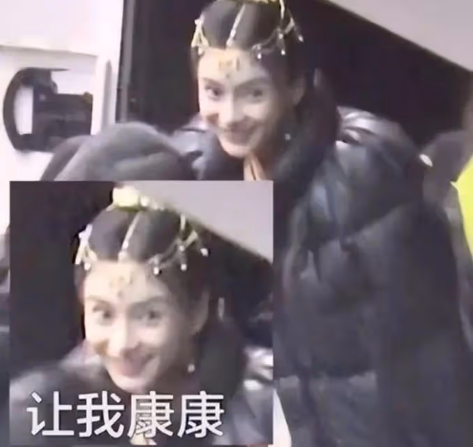 baby帶娃逛街被偶遇，6歲小海綿身高超過媽媽腰間，被贊活潑可愛