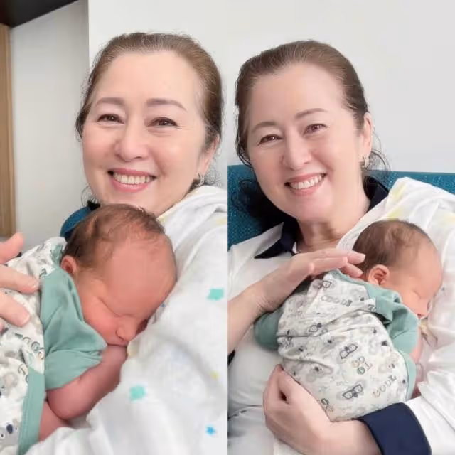 愛女產下混血男嬰!傳奇港姐升級做姥姥,公開徵集為孫兒取中文名