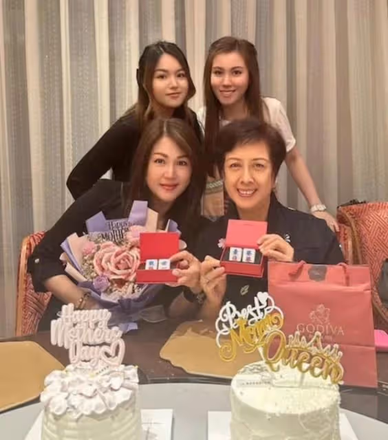 高顏值!TVB小花與雙胞胎妹妹齊過生日,五官精緻獲看好參選港姐