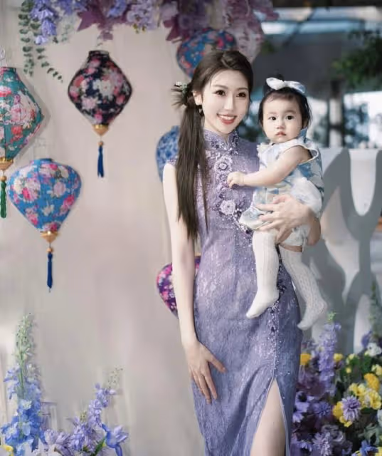 陳佩斯外甥女為女兒慶生,周歲宴好華麗,父親「趙子龍」久違現身