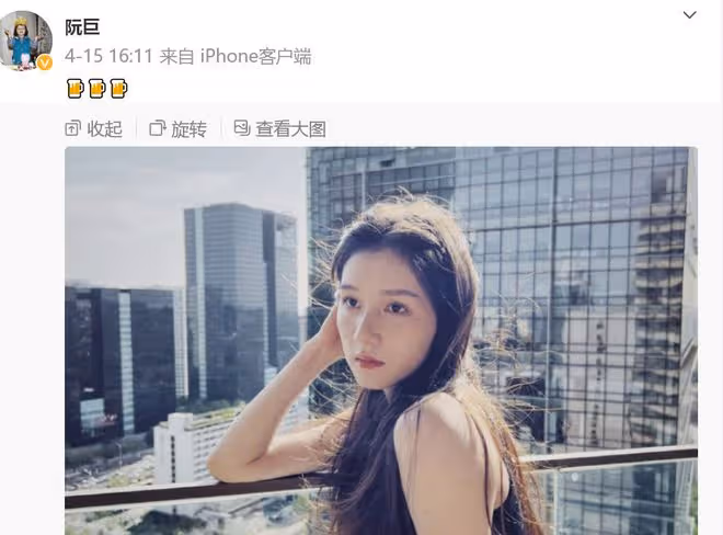 曝陳思誠和阮巨已分手,女方握有他的黑料,陳思誠付了高額分手費