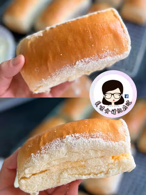 🍋超清新口感，檸檬乳酪麵包真的超級好吃