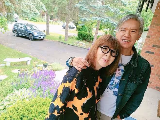 知名歌手杜麗莎移民國外,與洋老公住別墅很愜意,66歲男星來拜訪