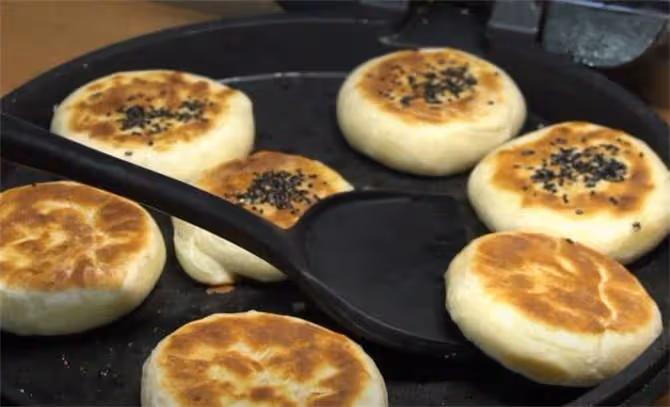 糖餅做法,不用烤箱不用豬油,皮酥層次多,小孩子最喜歡吃了