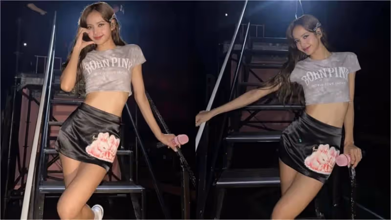 Lisa「瀏海起飛」見光死！網認不出嚇：也太凸