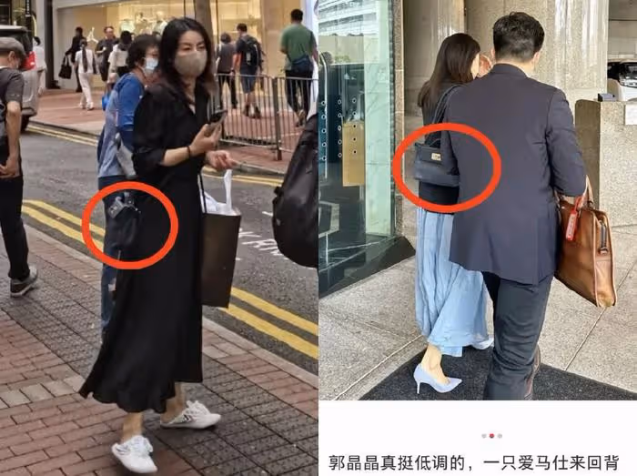 郭晶晶獨自帶3個孩子出街,再穿59元帆布鞋,倆女兒大夏天穿毛衣