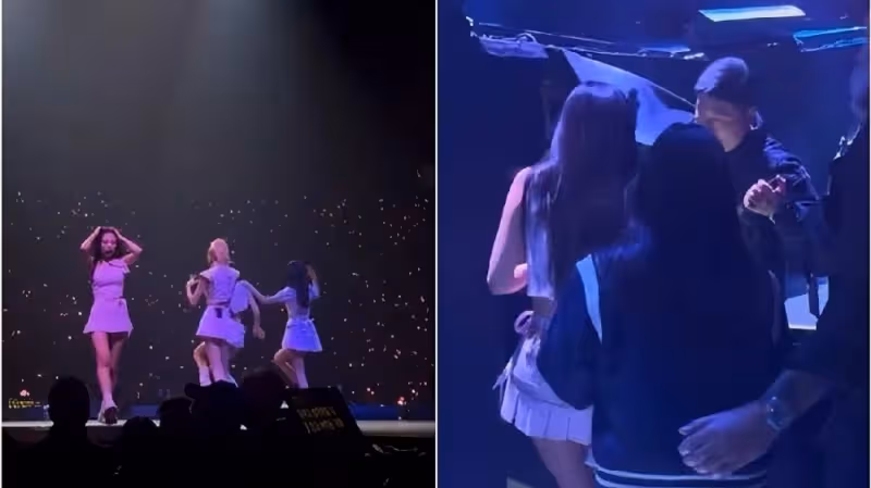 Jennie身體不適，演唱會一半突然退場，有網友目擊，她帶著留置針