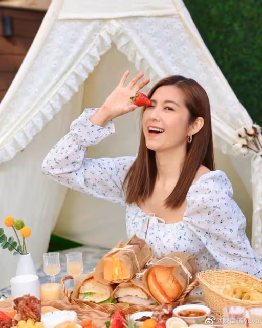 TVB女星與圈中高顏值姐妹團露營！有人嫁豪門，被指美女配野獸