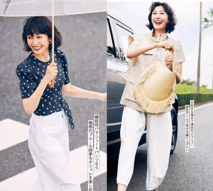 被這些日系穿搭「圈粉」,簡約顯瘦又大方,很適合40+的普通女性