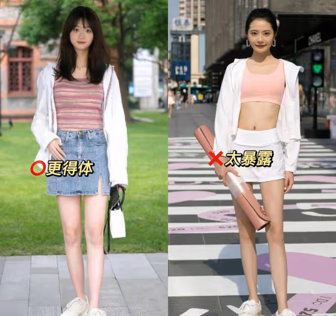 今年「襯衫+半身裙」又被穿火了,時髦顯瘦洋氣,通勤約會都能穿