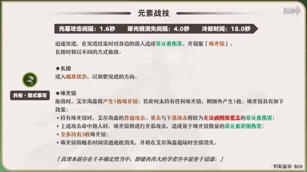 《原神》艾爾海森一圖流培養指南