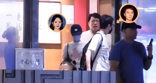 趙麗穎馮紹峰帶兒子聚餐,離婚後一家三口首同框,4歲想想長大了