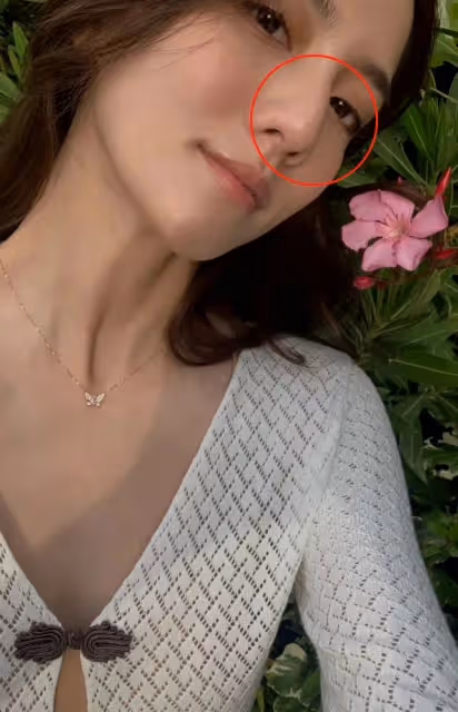 吳千語曬美照堅決不修圖,大方展示臉上雀斑,穿緊身裙小肚腩搶鏡