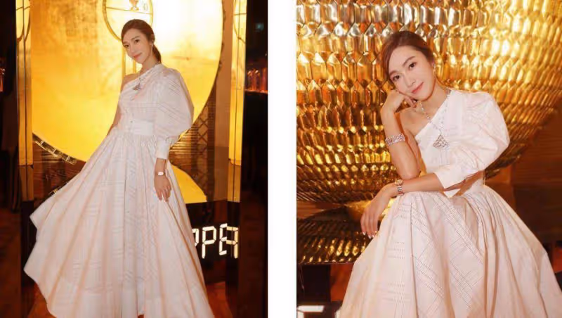 Jessica鄭秀妍私服打扮非泡泡袖不穿,打造女神氣場