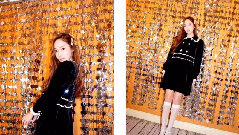 Jessica鄭秀妍私服打扮非泡泡袖不穿,打造女神氣場