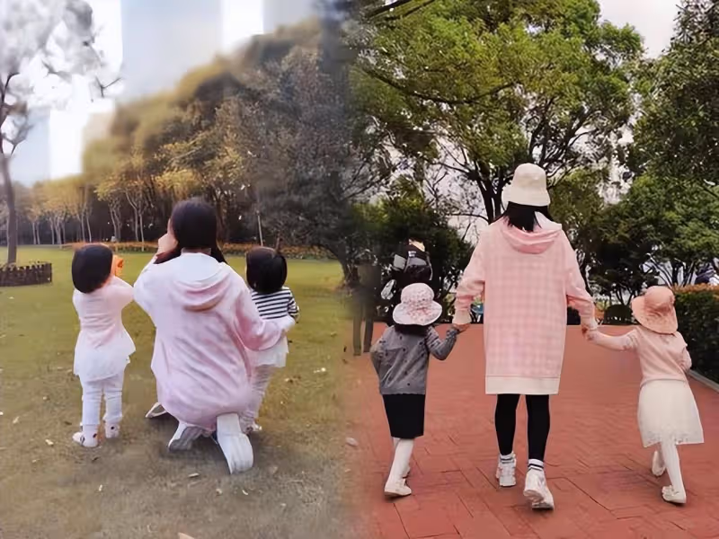 謝娜夫婦攜幼女上早教，2歲「小咘芽」接受英式教育，一節課400塊