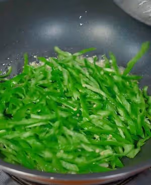 青椒炒肉絲