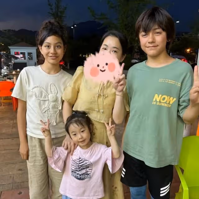 劉燁兒女被偶遇,諾一發福、穿著奇異,11歲霓娜被贊像Angelababy