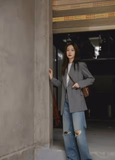 沈夢辰才是我們學習穿搭的好榜樣,日常私服不拿架子,有品有范