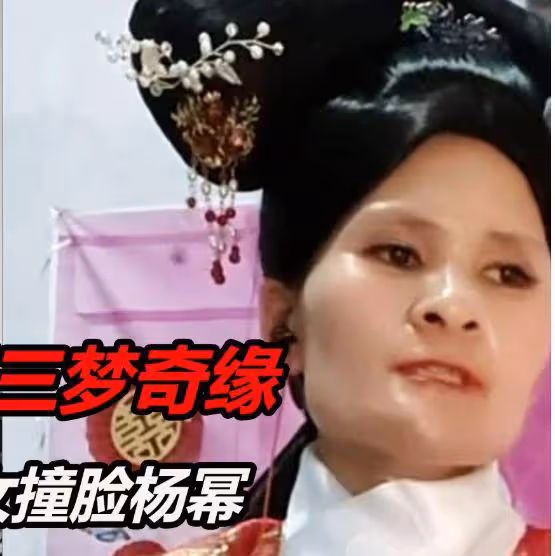 三夢奇緣COS花千骨,張牙舞爪太過雷人,近照被指撞臉張翰